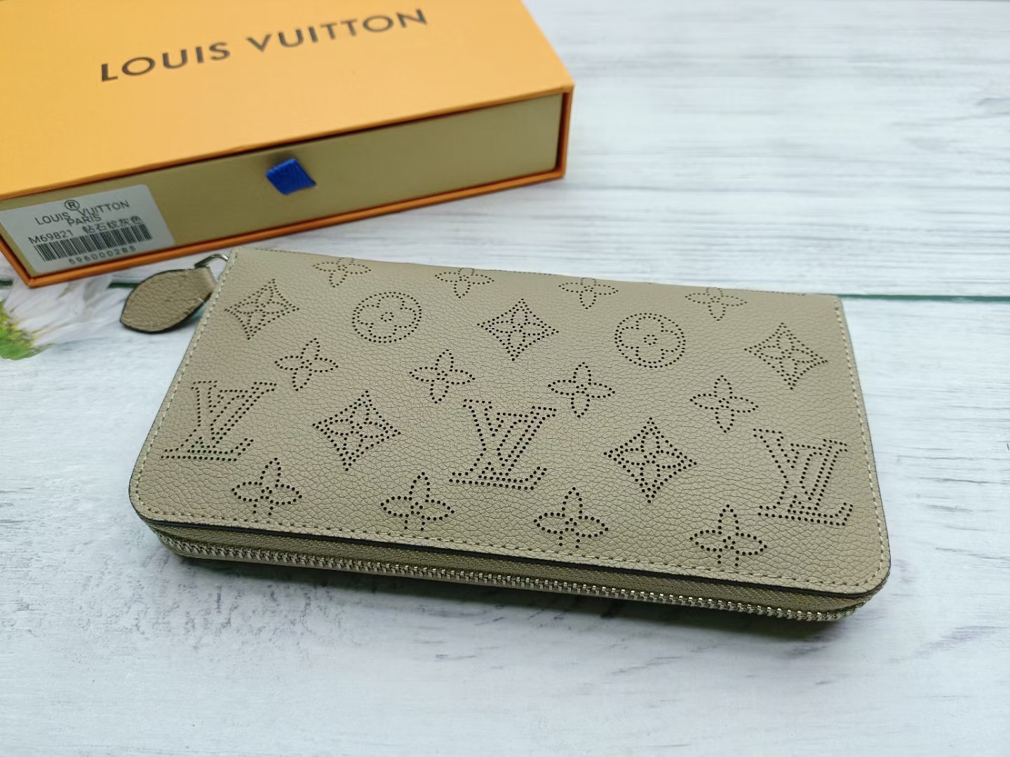 Designer Monogram  Long Zippy Wallet - Gorchic - $58.99