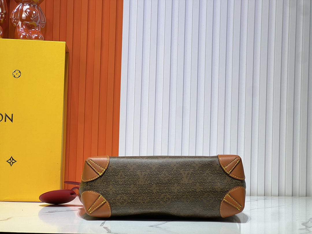 Designer Monogram Steamer Crossbody Monogram canvas  Bag - Gorchic - $117.99