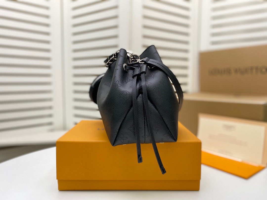 Designer Monogram Bella Black Bag - Gorchic - $130.99