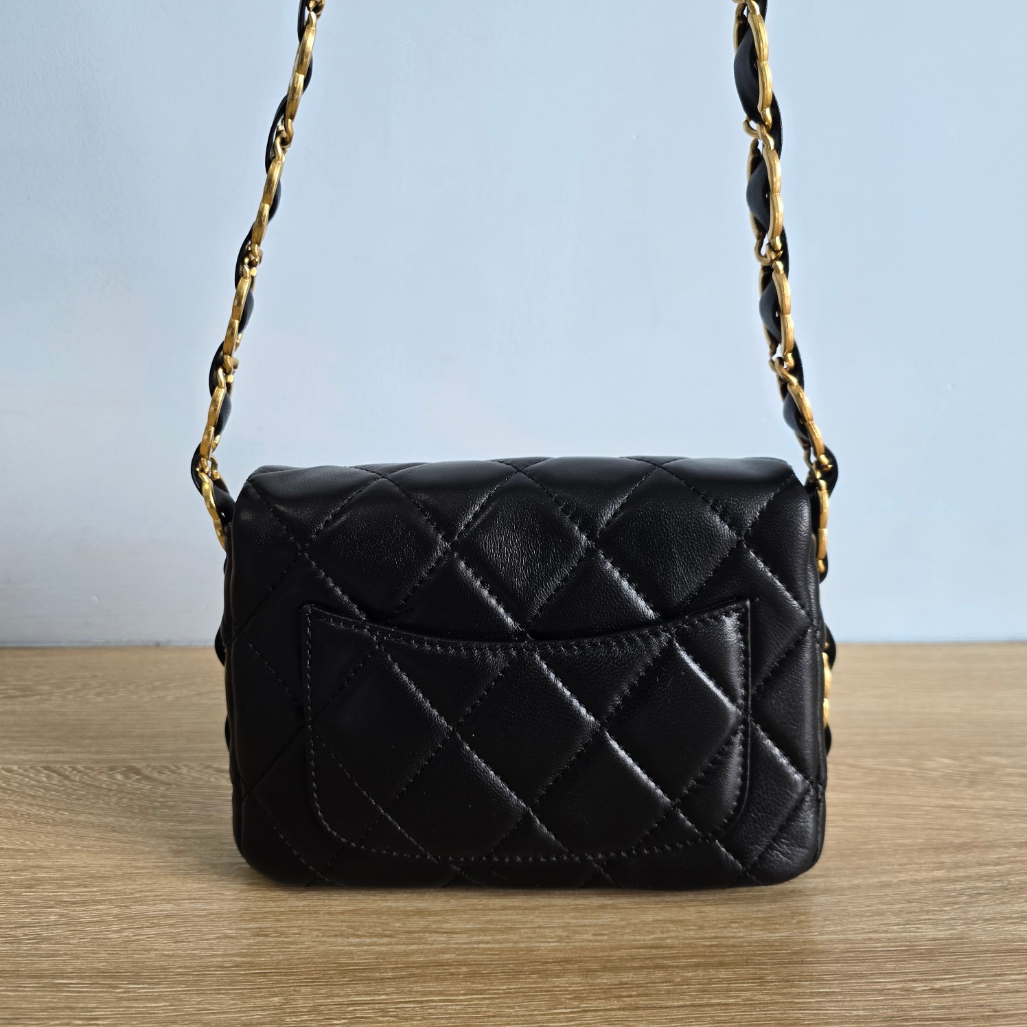 CC Inspired New 24K Small Underarm Bag - Black Bag - Gorchic - $136.99