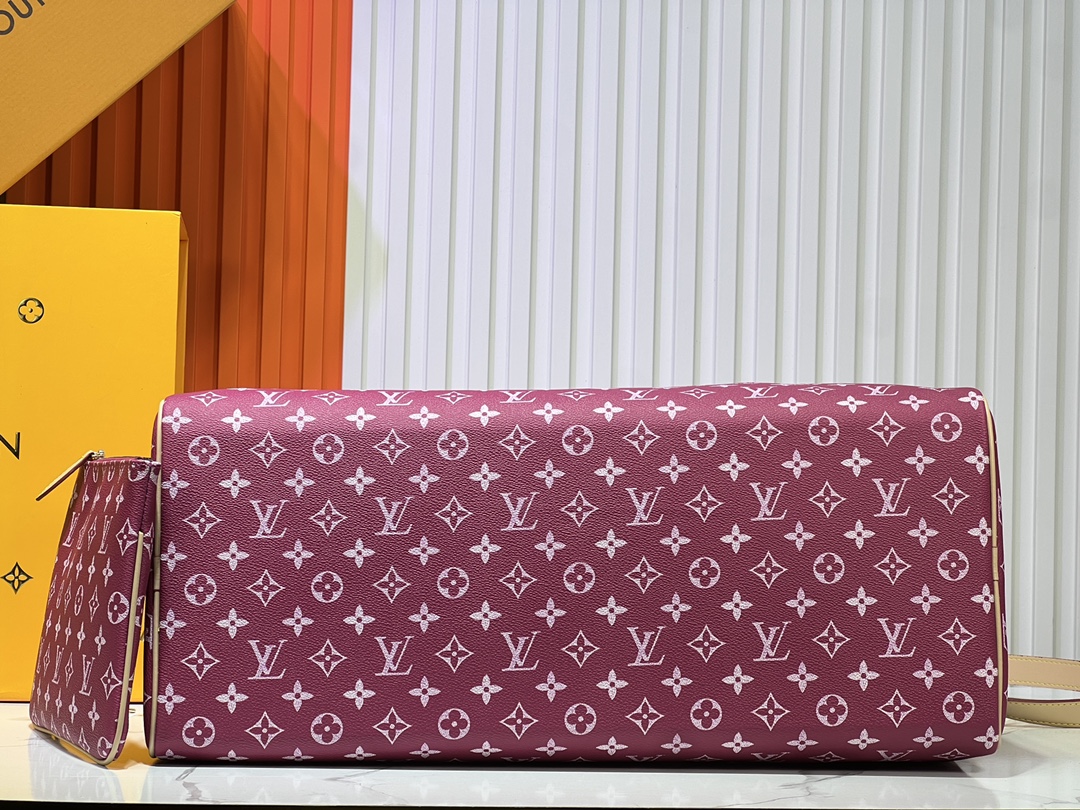 Designer Monogram Speedy P9 Bandoulière 50 - Pink - Bag - Gorchic - $149.99