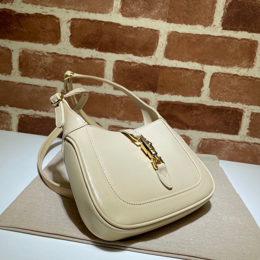 Double-G Jackie 1961 mini shoulder bag-Oatmeal - Bag - Gorchic - $121.99