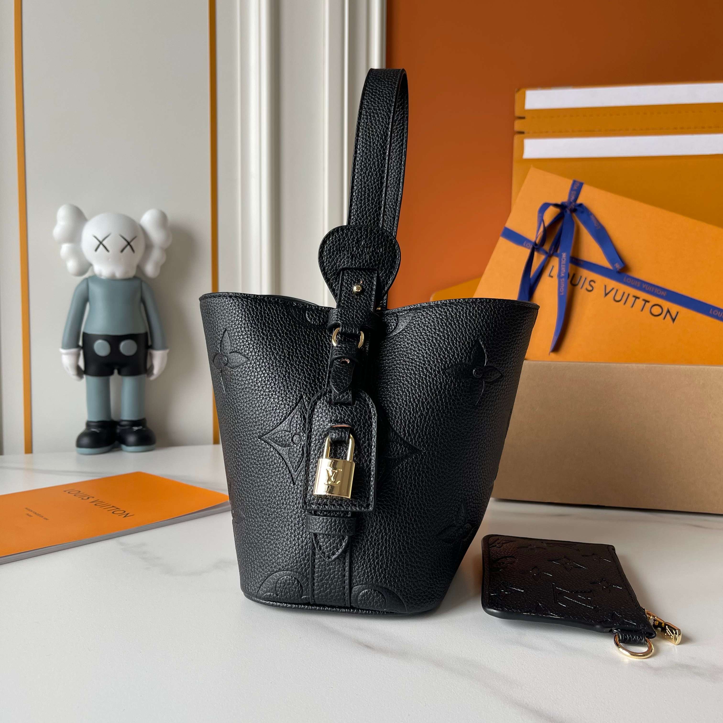 Designer Monogram x All In BB Bag Black - Gorchic - $118.99