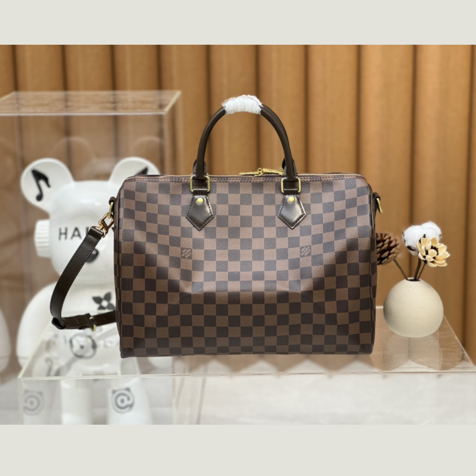 Designer Monogram Speedy Bandoulière Damier Ebene Women Handbag - Bag - Gorchic - $117.99