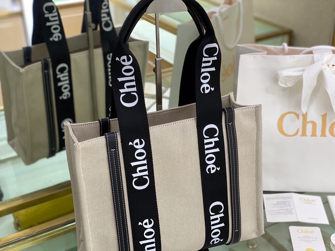 chleo Woody tote bag Medium Size - Bag - Gorchic - $125.99