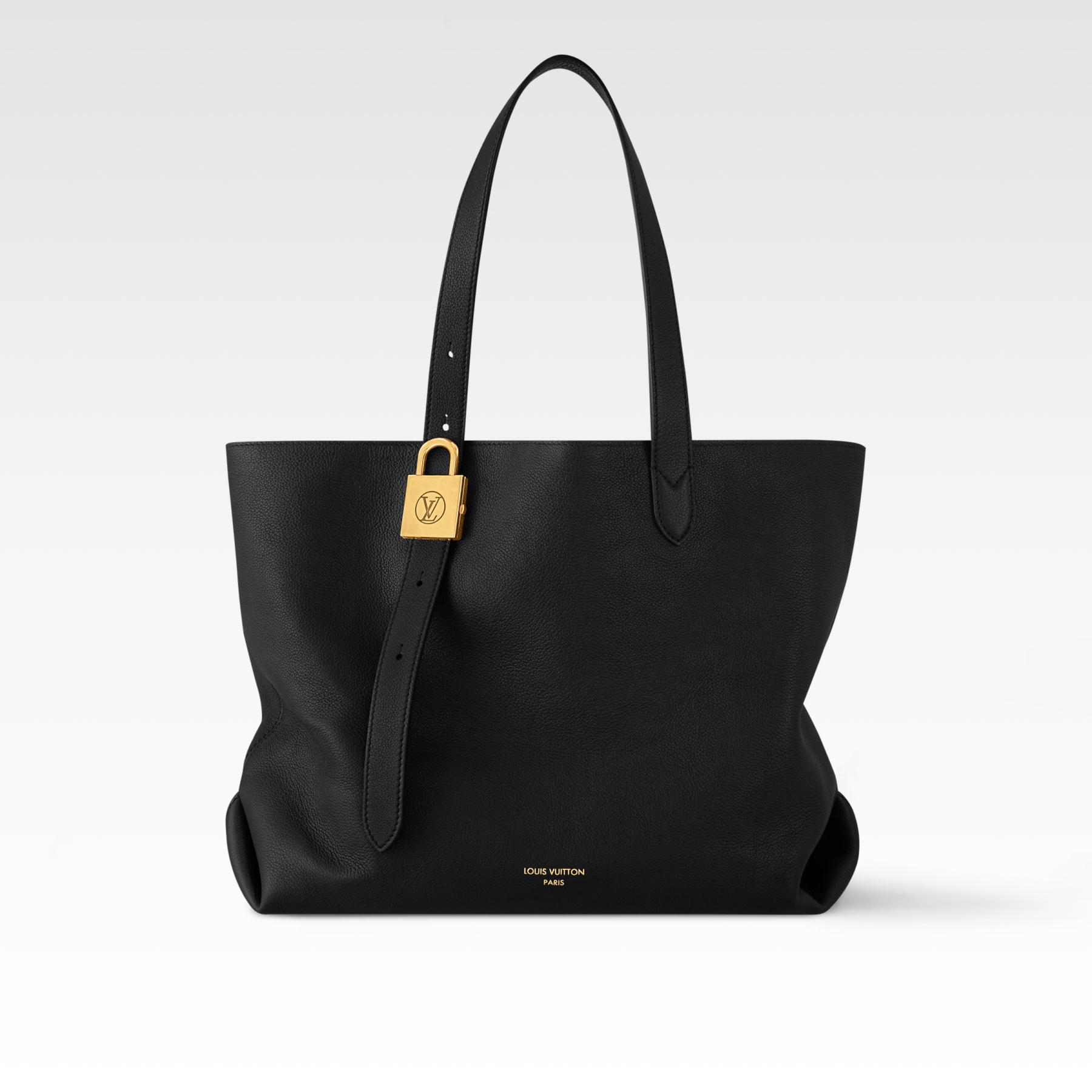 Designer Monogram Low Key Cabas MM Black - Bag - Gorchic - $134.99