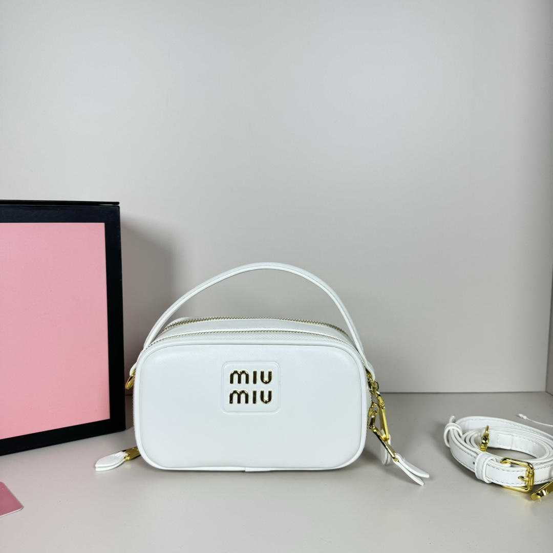 MU Leather Shoulder Bag - Gorchic - $109.99