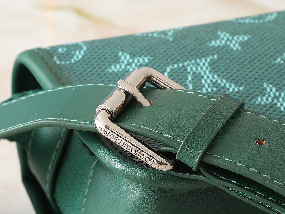 Designer Monogram Bosphore Green Mini Handbag - Gorchic - $123.99