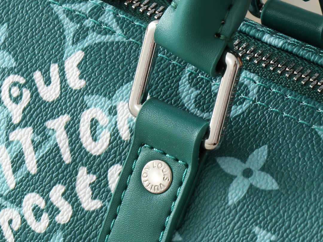 Designer Monogram Keepall 25 Green Pillow Bag - Gorchic - $135.99