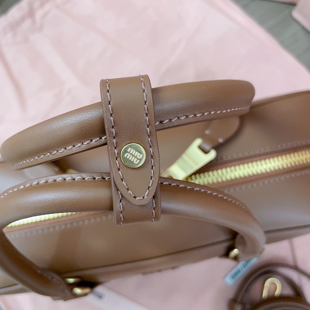 MU New Bowling Bag - Brown Bag - Gorchic - $123.99