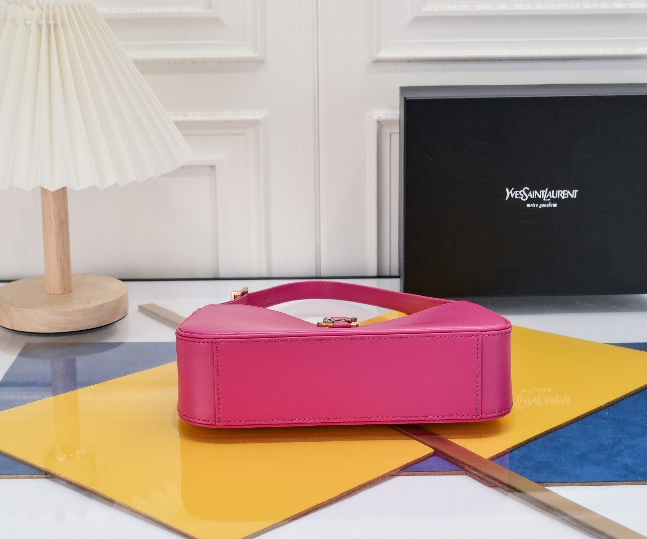 Lady Designer Fashion Le 5 à 7 Hobo Bag Leather-Pink Bag - Gorchic - $121.99