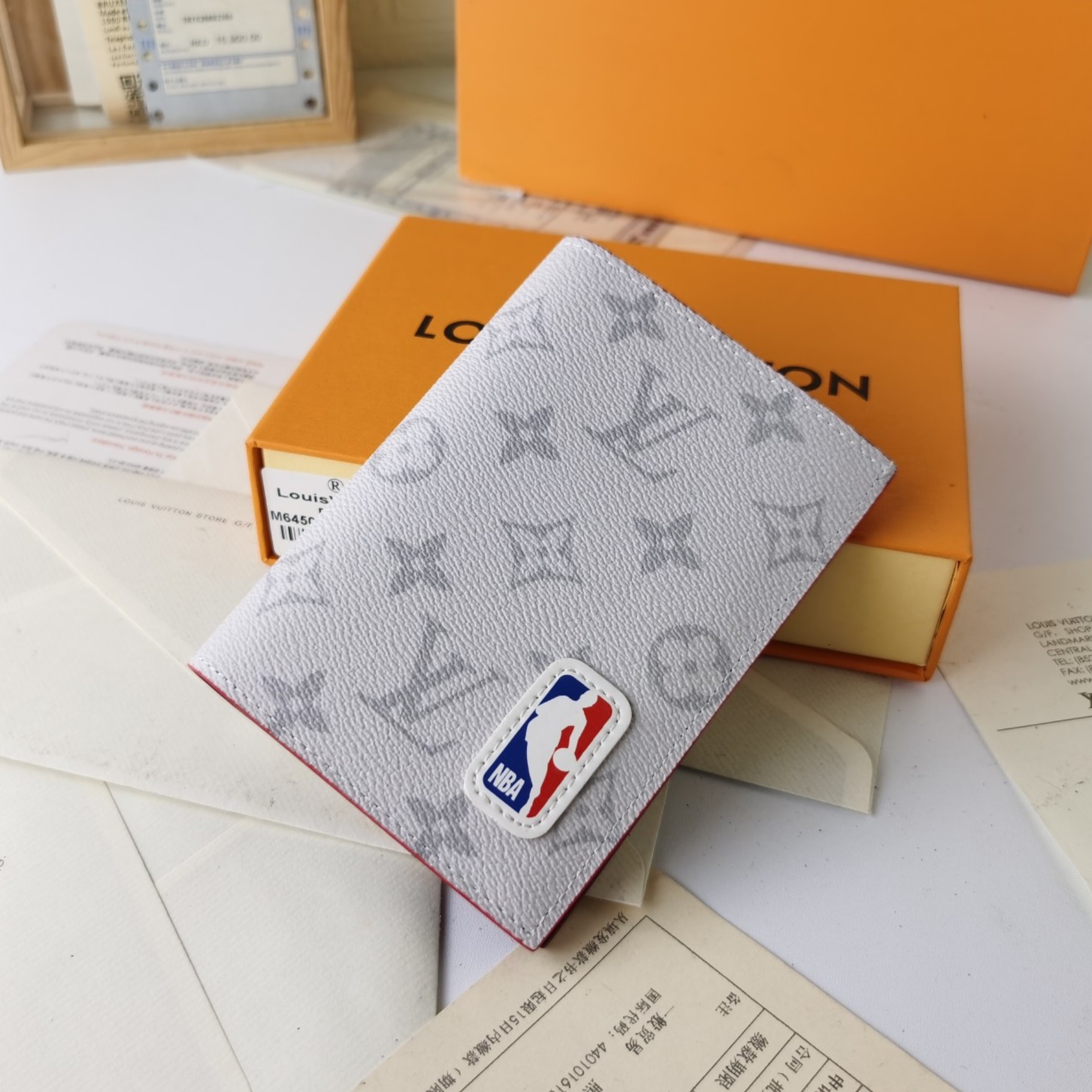 Designer Monogram Bag x NBA Virgil Abloh Pocket Organizer Wallet - Gorchic - $60.99