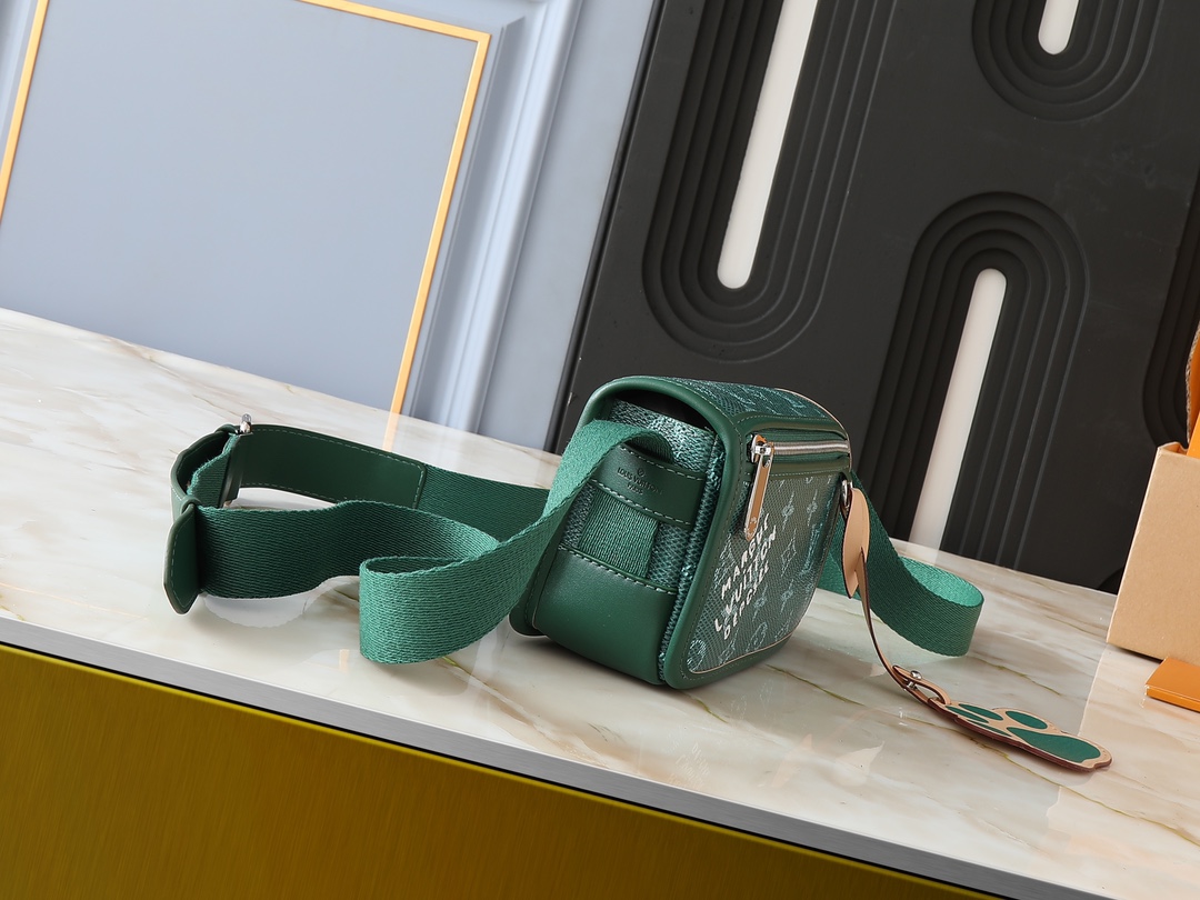 Designer Monogram Bosphore Green Mini Handbag - Gorchic - $123.99