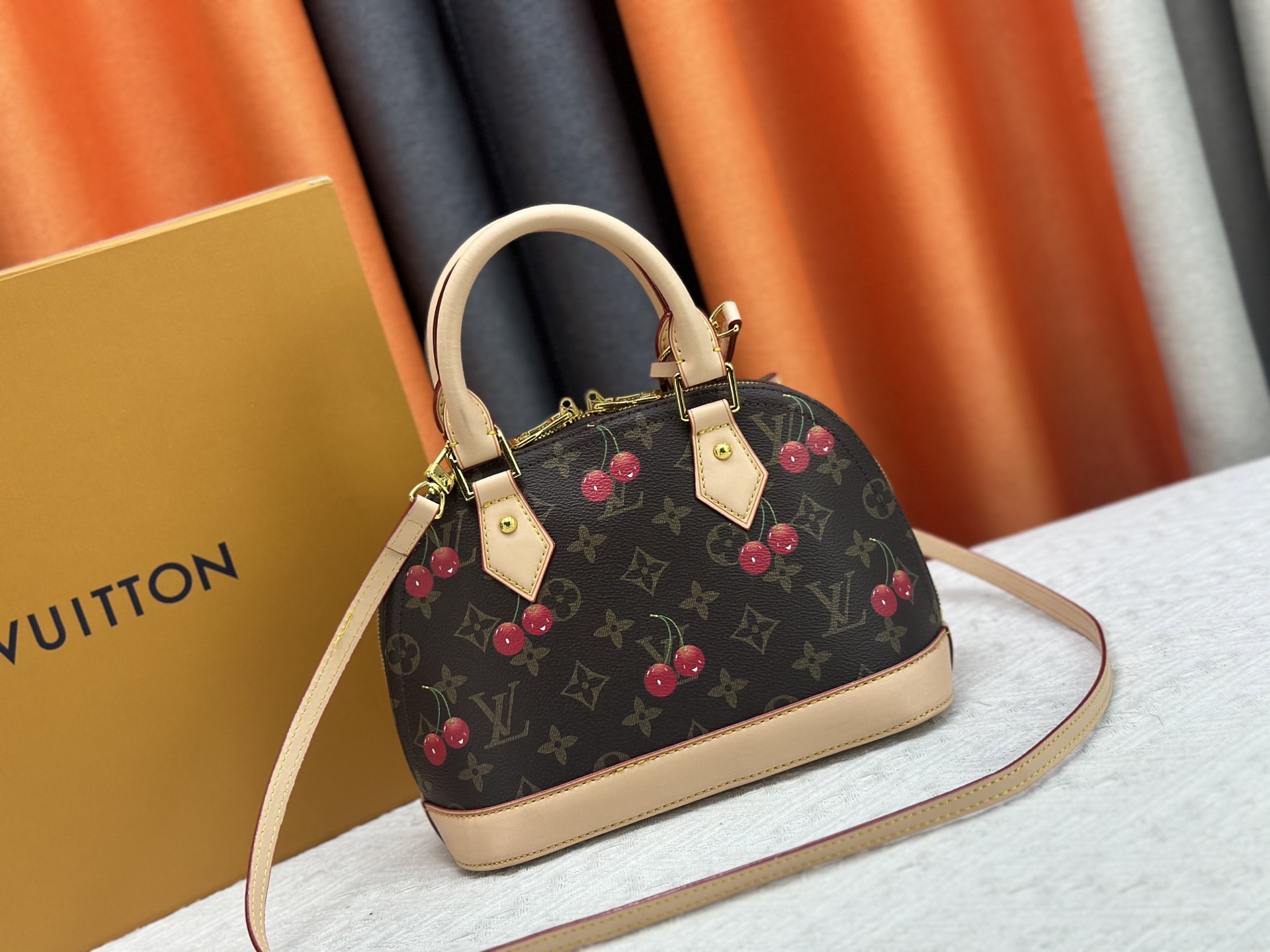 Designer Monogram x Murakami  x TM Alma BB Monogram Bag - Gorchic - $128.99