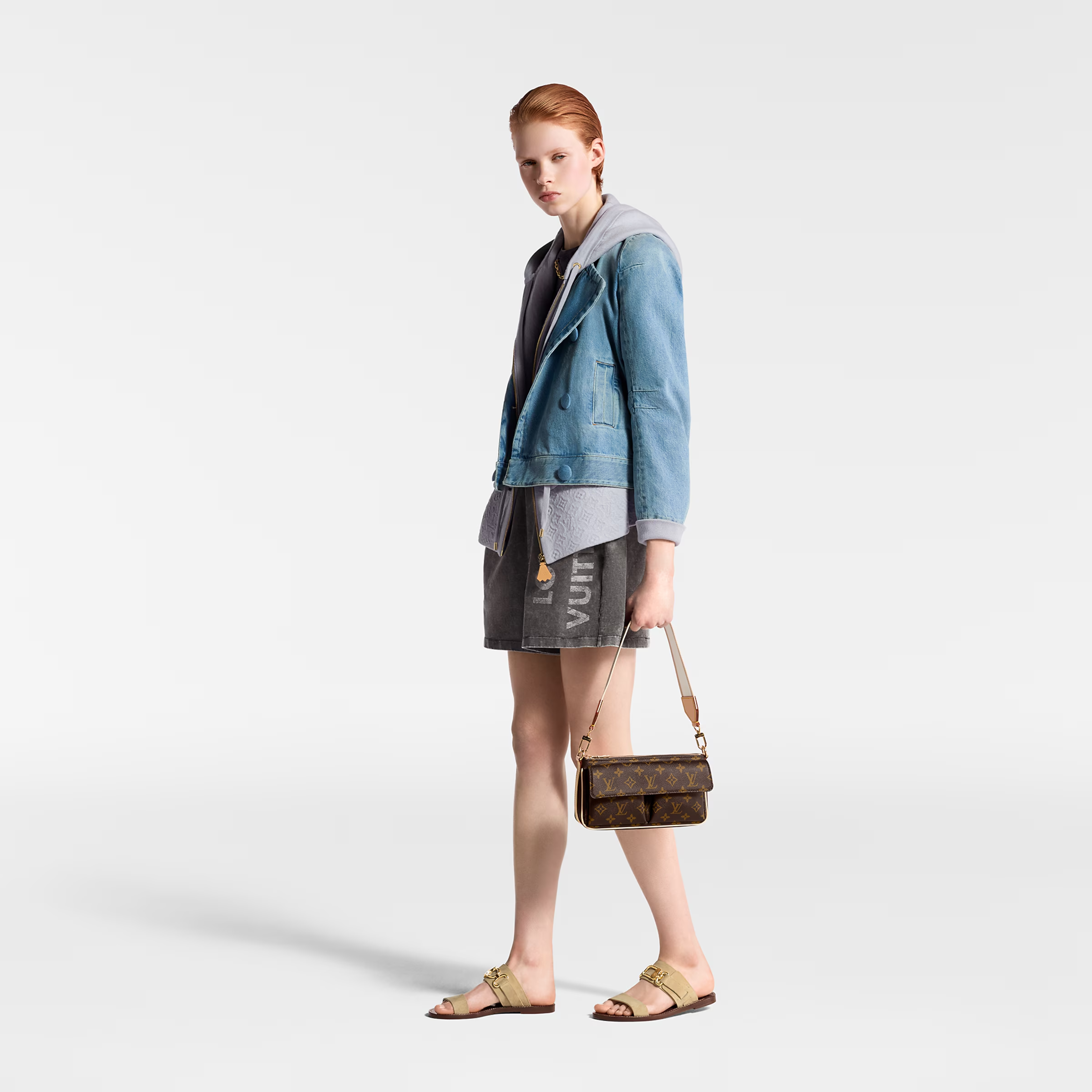 Designer Monogram Vivacité handbag Monogram Bag - Gorchic - $113.99