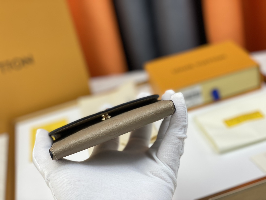 Designer Monogram Wallet Rosalie Coin Purse - Bag - Gorchic - $61.99