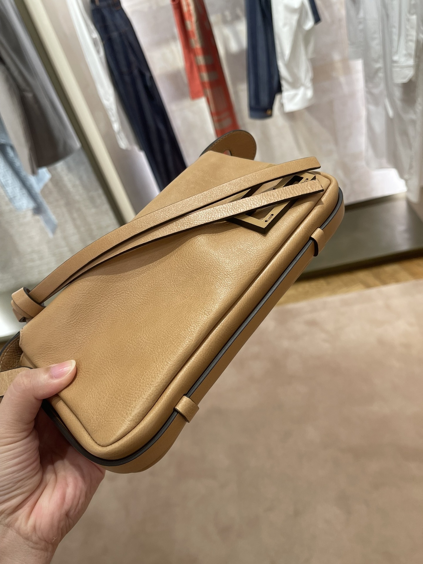 FD Women's Natural Simply Mini Bag Brown - Bag - Gorchic - $139.99