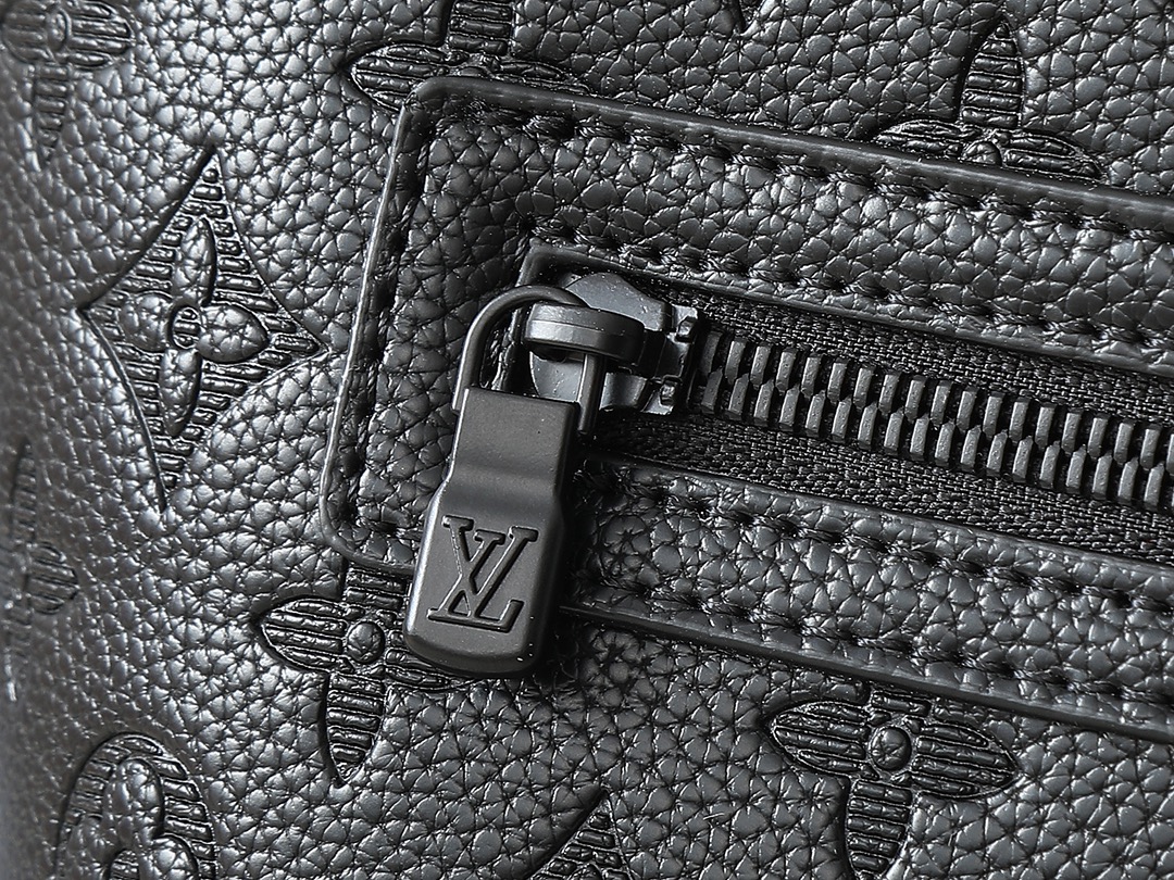 Designer Monogram Helmet Bag - Black Bag - Gorchic - $139.99