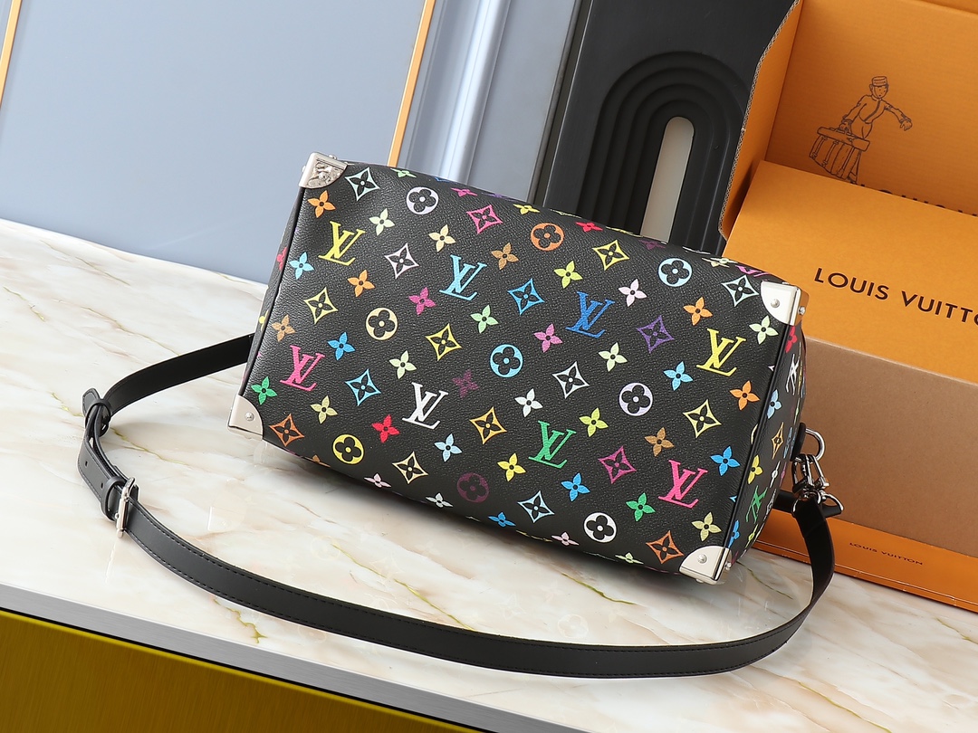 Designer Monogram x Murakami  x TM Speedy 30 -Bag - Gorchic - $137.99
