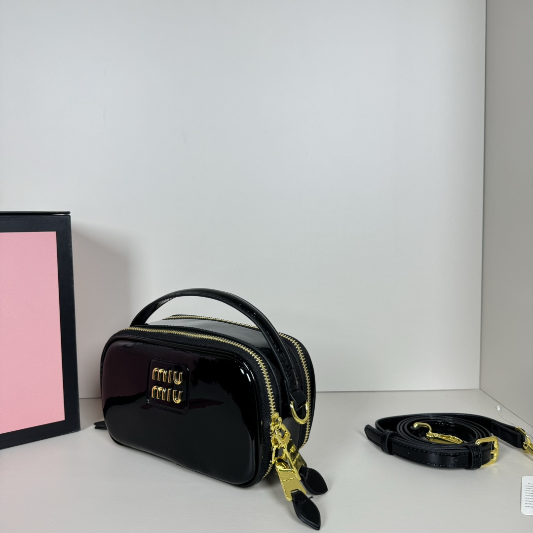 MU Leather Shoulder Bag - Gorchic - $109.99