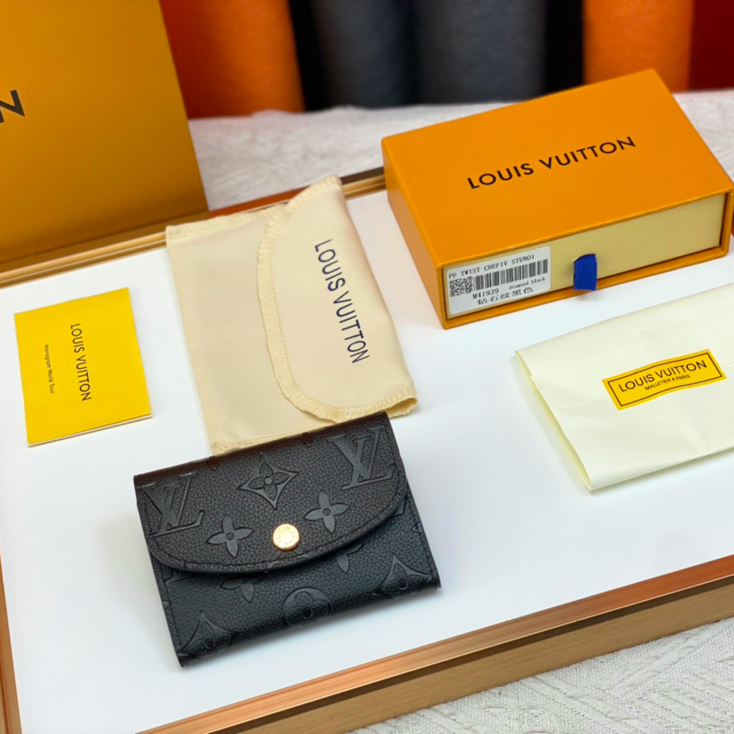 Designer Monogram Wallet Rosalie Coin Purse - Bag - Gorchic - $61.99