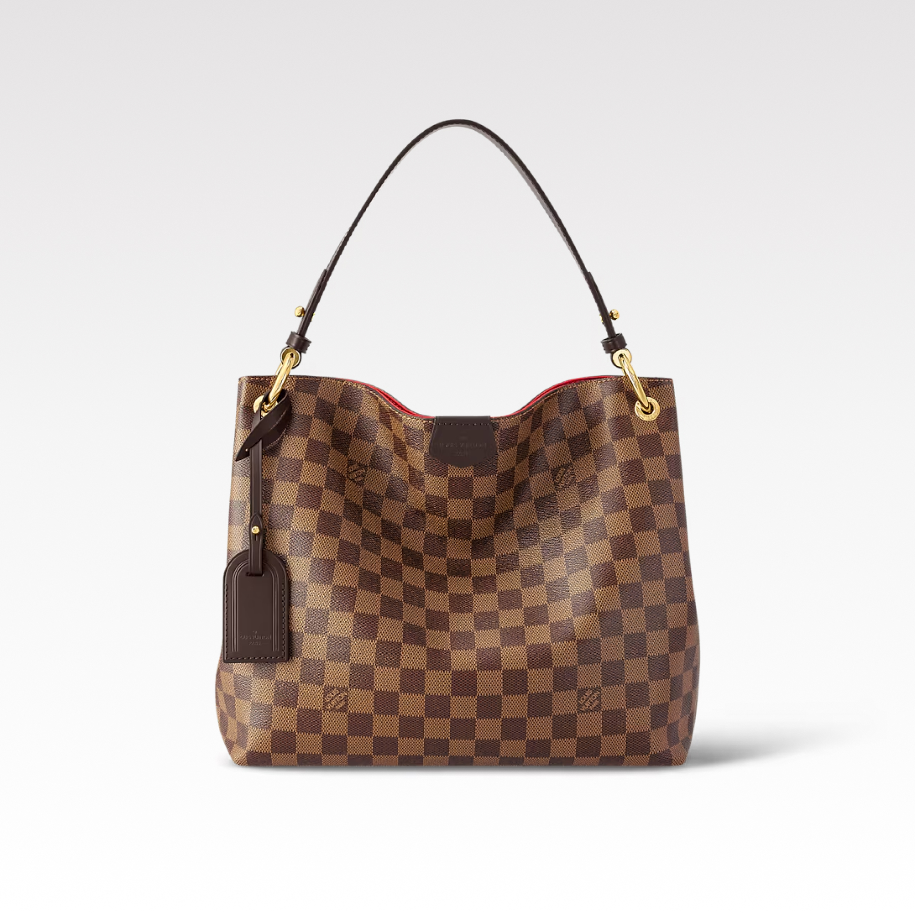 Designer Monogram Graceful PM Damier Ebene Canvas Shoulder Bag-Ebene Bag - Gorchic - $116.99