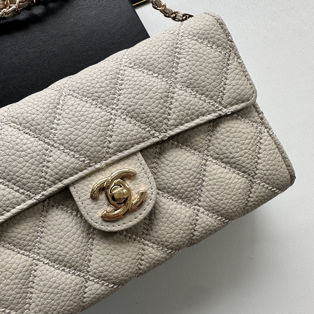 CC Inspired Chain Shoulder Crossbody Small Bag - Grey Bag - Gorchic - $101.99