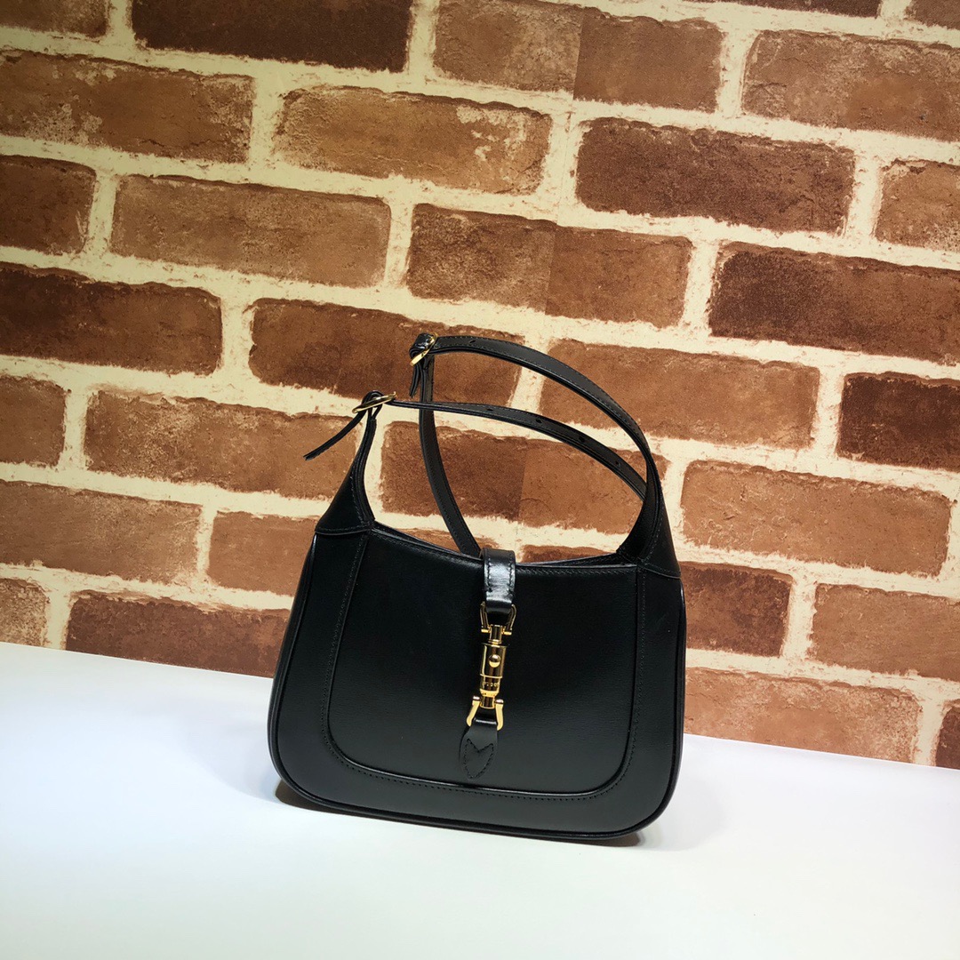 Double-G Jackie 1961 mini shoulder bag-Black - Bag - Gorchic - $124.99