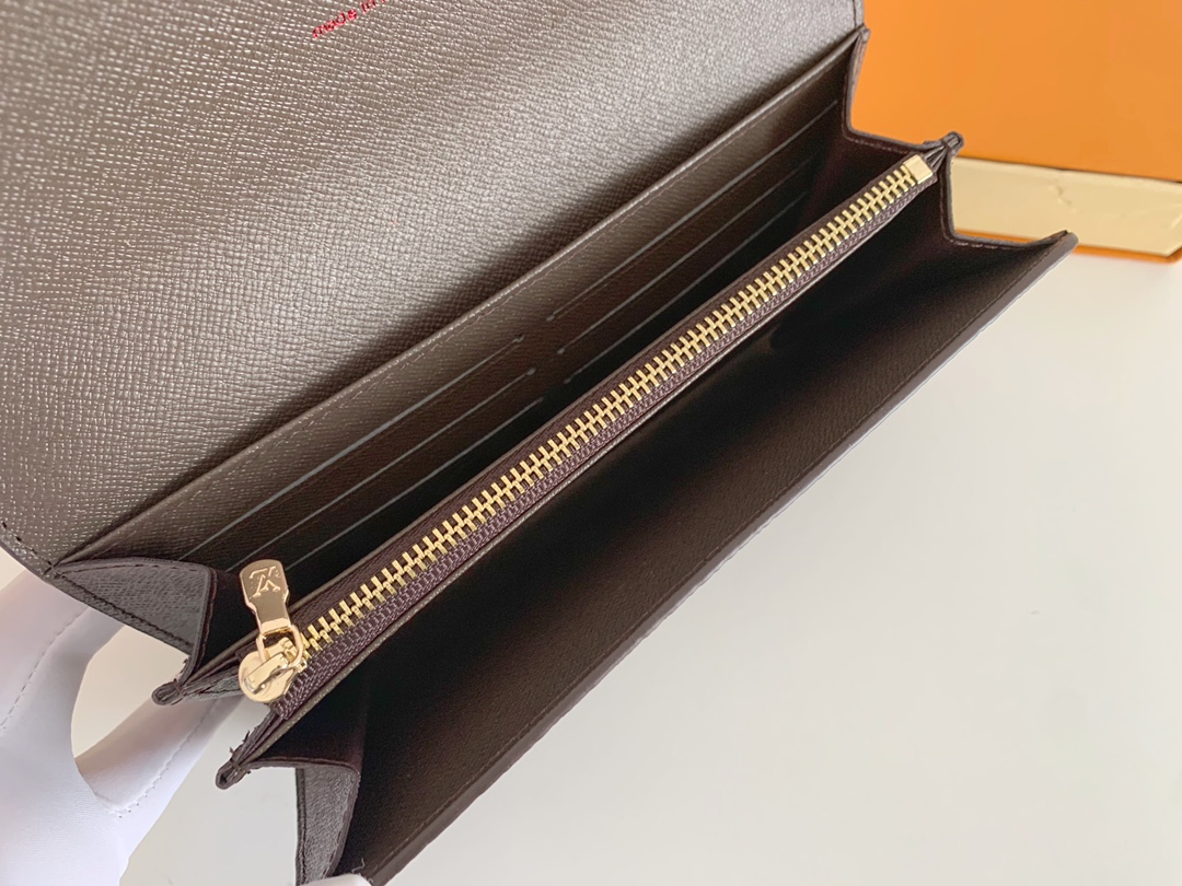 Designer Monogram Portefeuille Sarah Long Wallet - Gorchic - $58.99