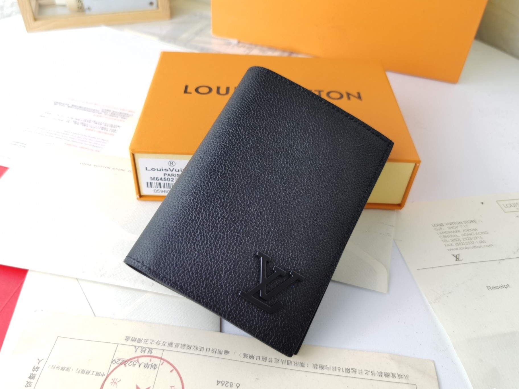 Designer Monogram Taurillon Shadow Pocket Organizer Wallets - Wallet - Gorchic - $66.99