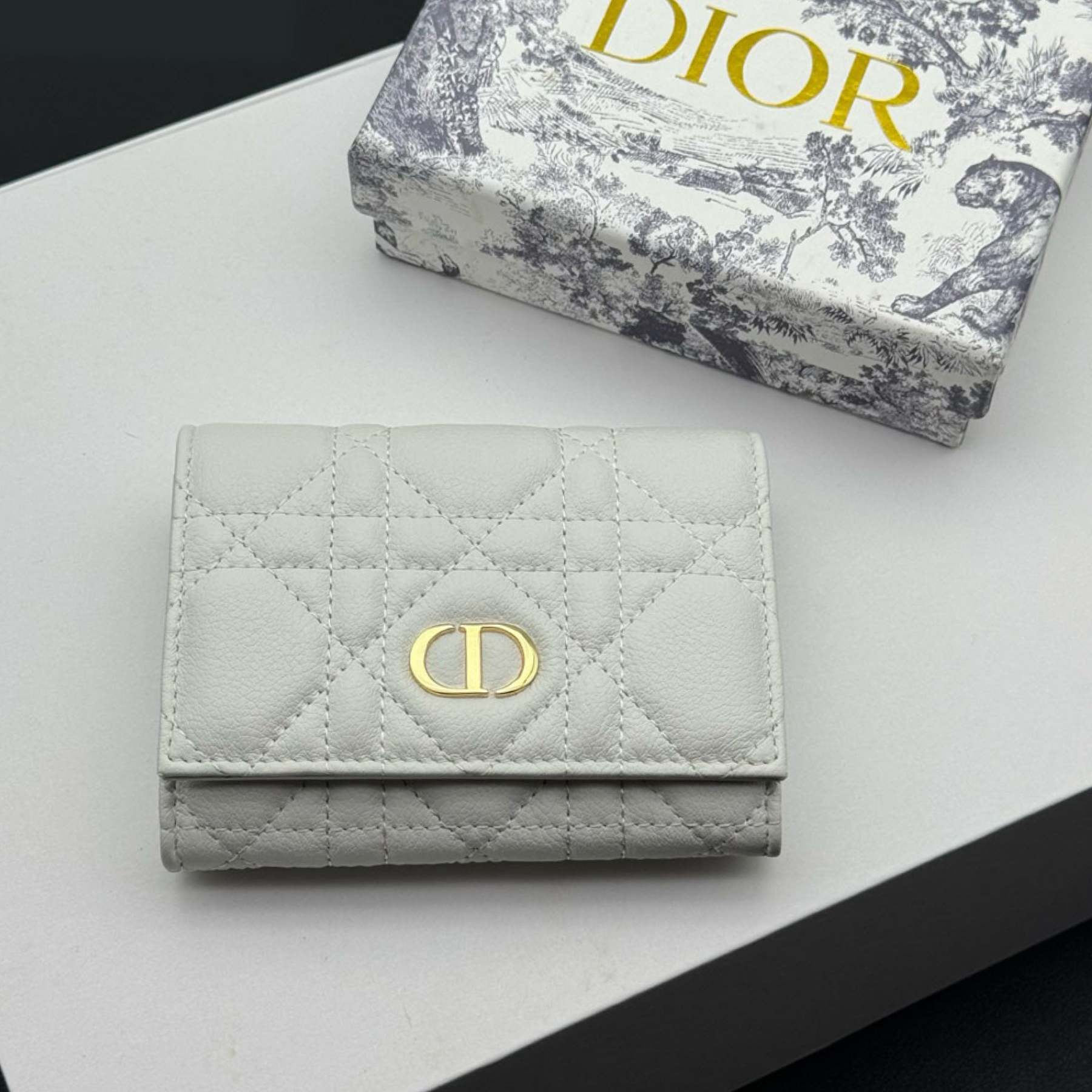 D Inspired Caro Montaigne Glycine Wallet-White Leather Wallet - Gorchic - $55.99