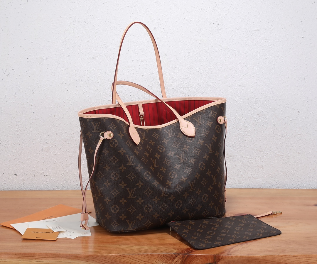Designer Monogram Neverfull MM Classic Bag - Gorchic - $110.99