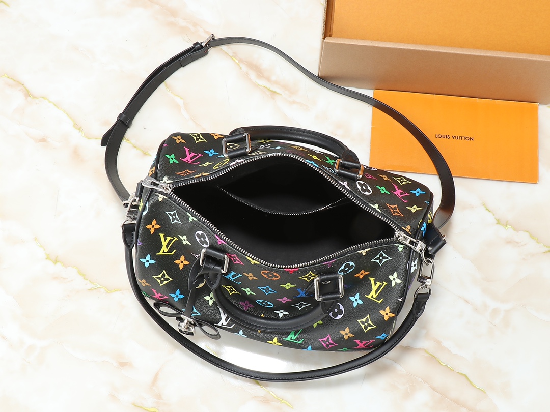 Designer Monogram x Murakami  x TM Speedy 30 -Bag - Gorchic - $137.99