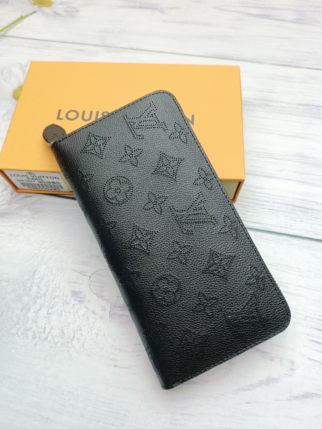 Designer Monogram  Long Zippy Wallet - Gorchic - $58.99