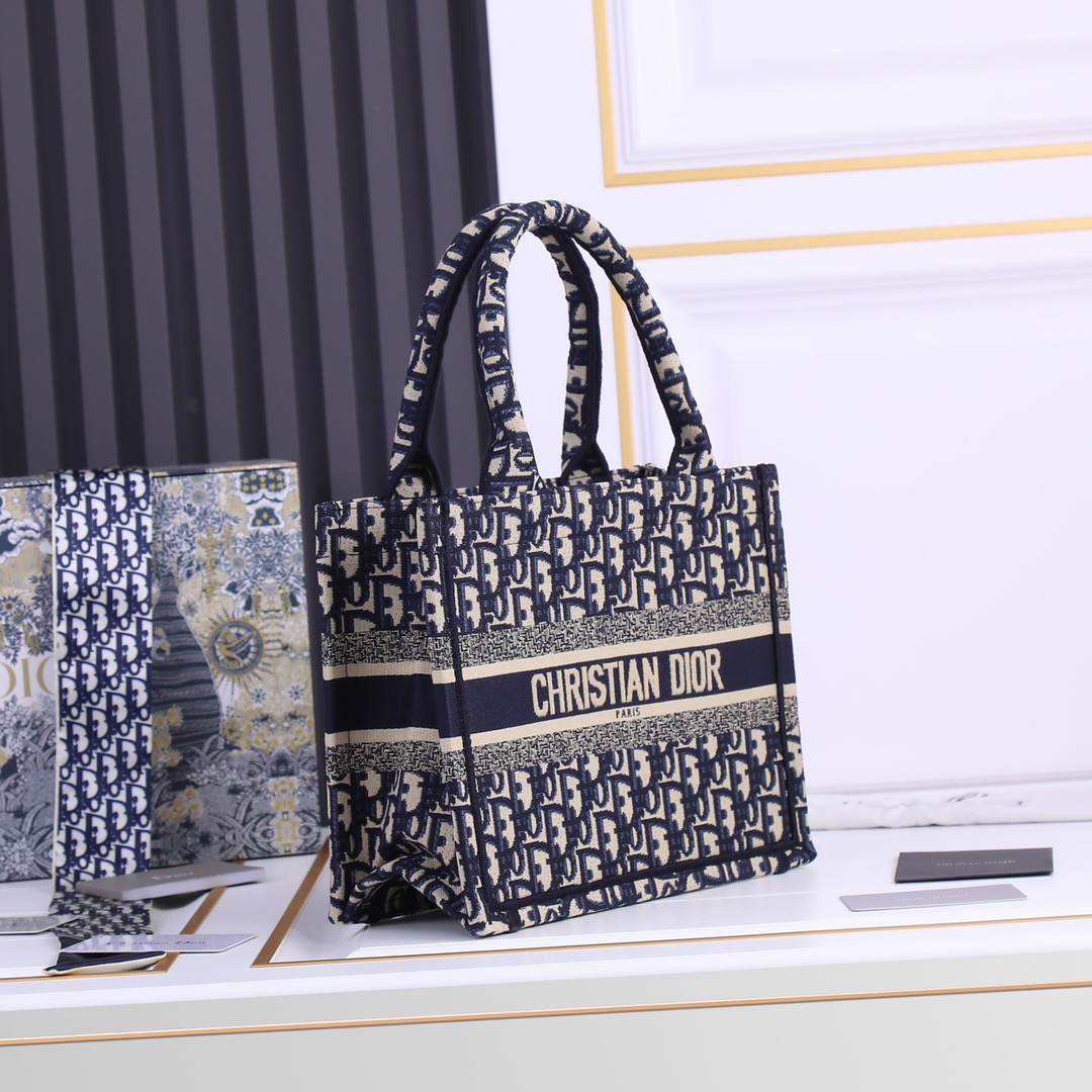 D Inspired Book Blue Tote - Small - Bag - Gorchic - $143.99