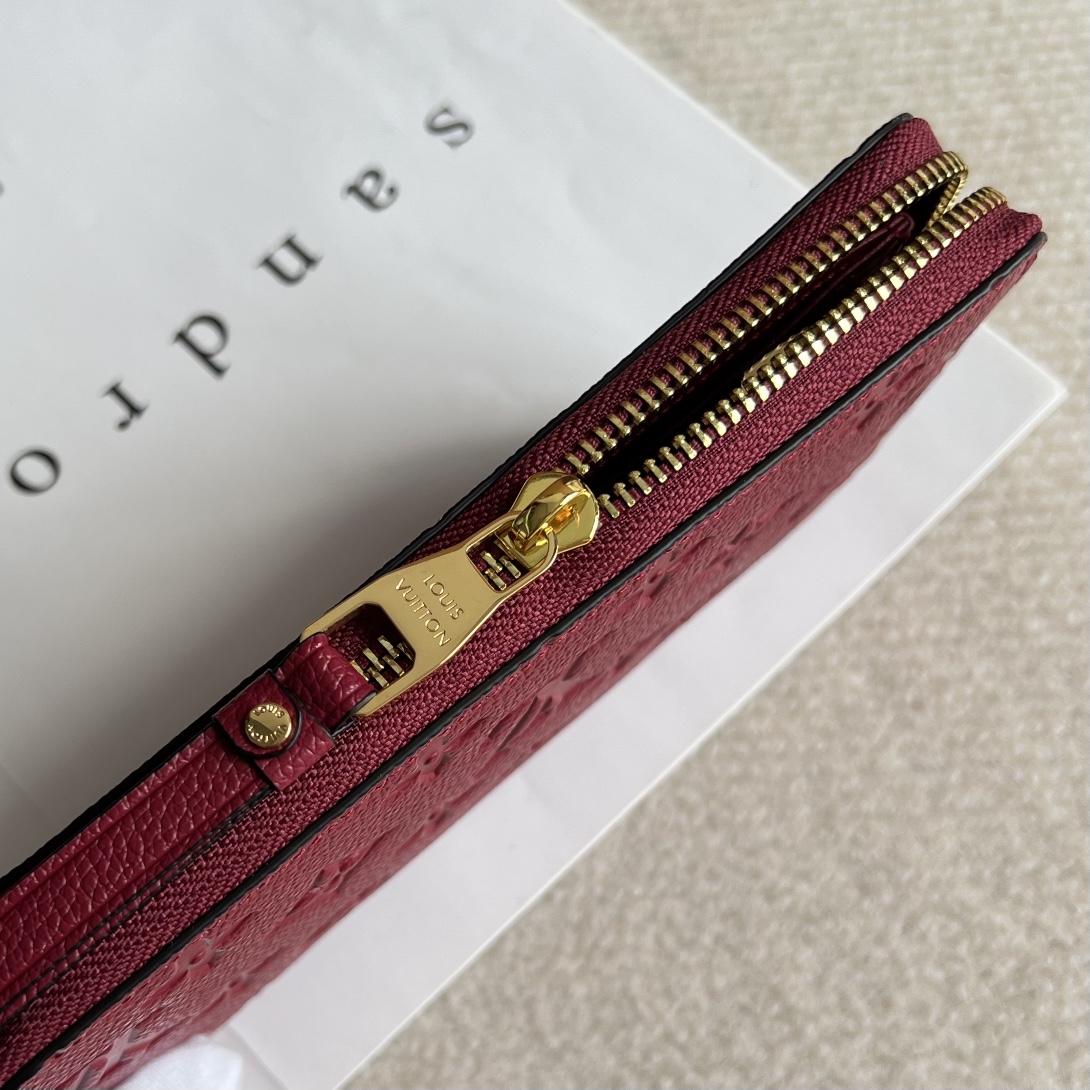 Designer Monogram Wallet Authentic Monogram Vernis Long Trifold Wallet - Bag - Gorchic - $60.99