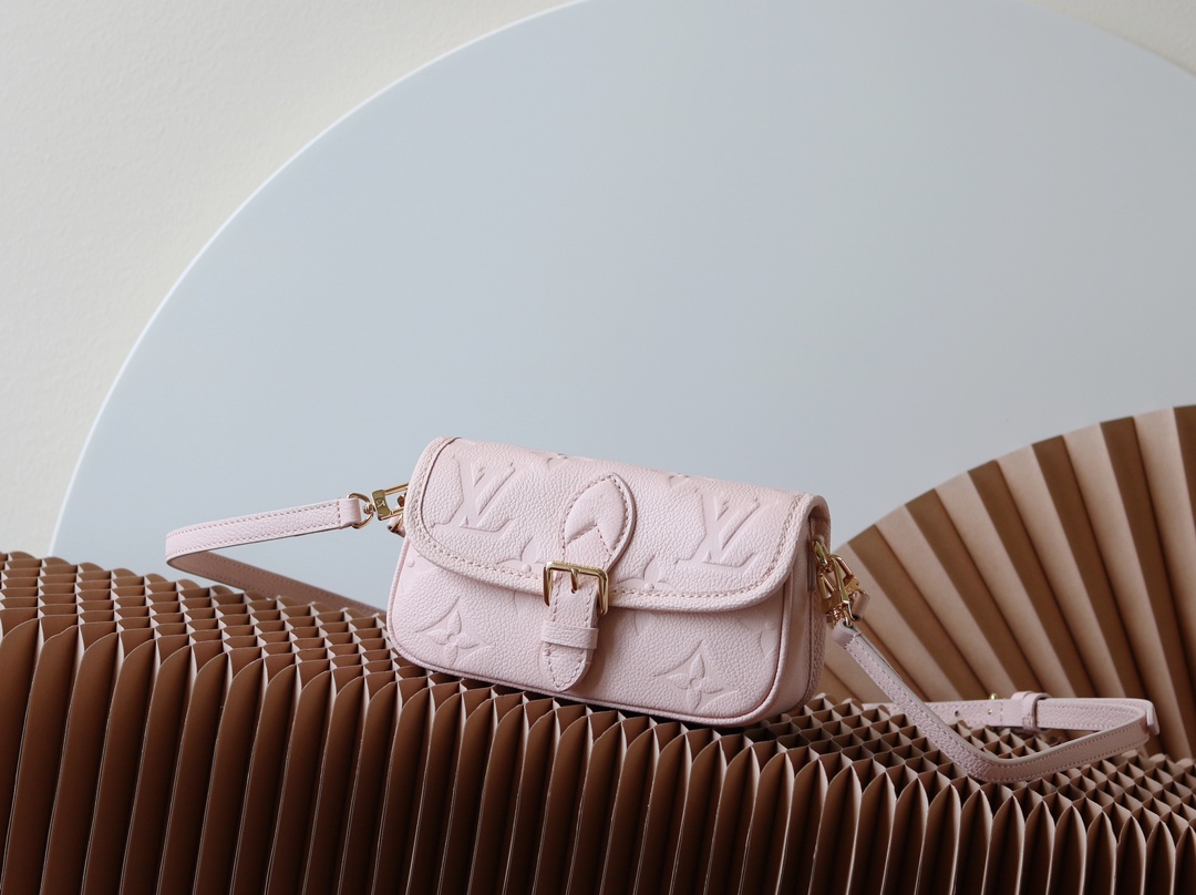 NEW Nano Diane Handbag - Monogram Empreinte Leather Crossbody Bag - Gorchic - $97.99