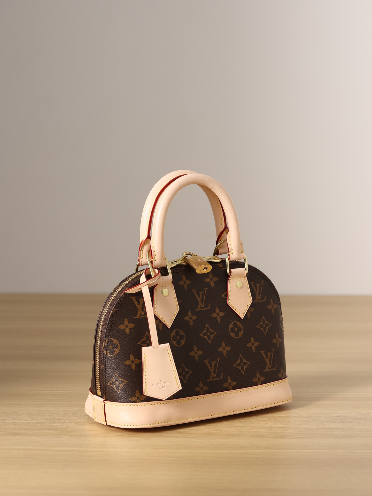 Designer Monogram Alma BB 2way bag Monogram Canvas - Bag - Gorchic - $146.99