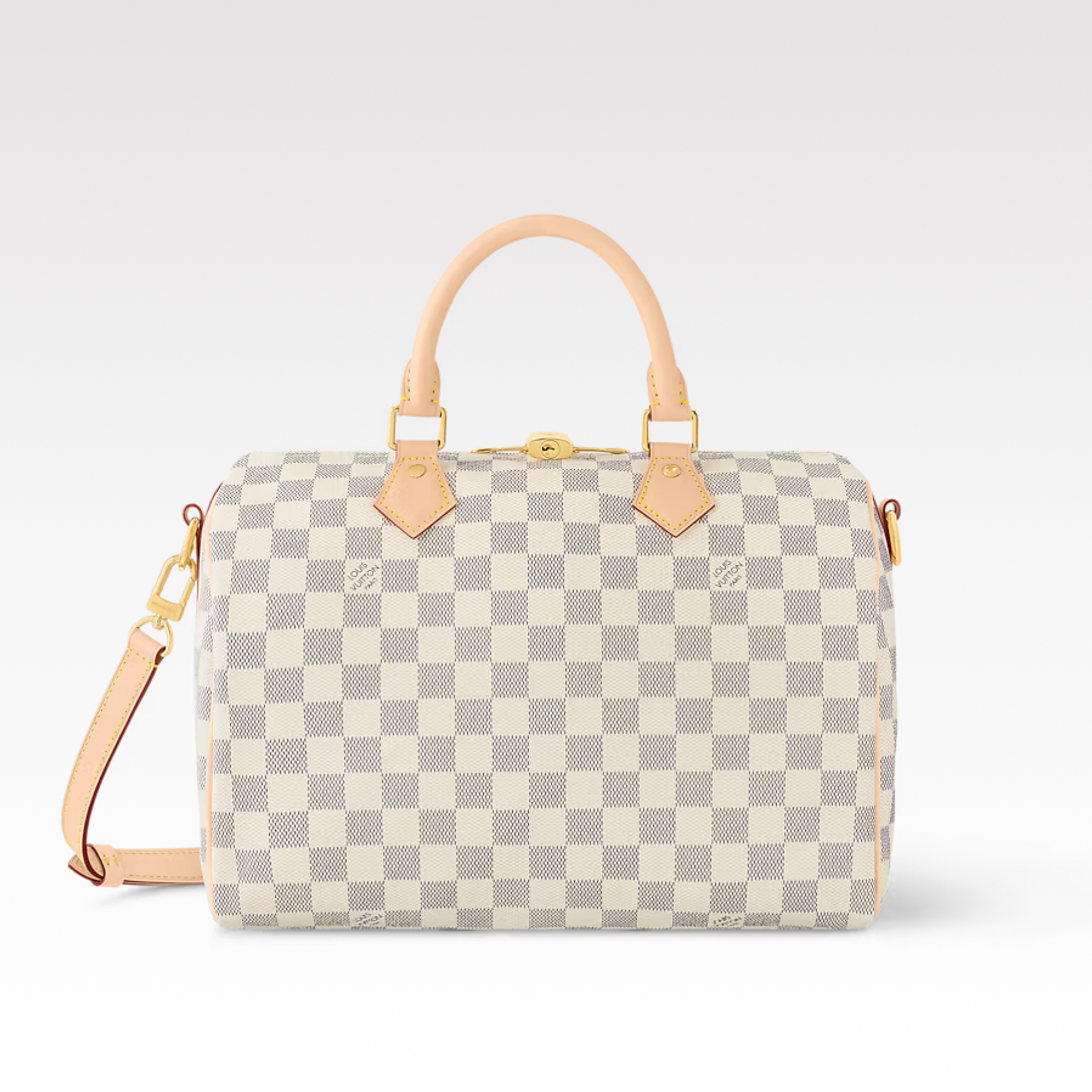 Designer Monogram Speedy Bandoulière 30 Damier Azur Canvas Women Handbag - Bag - Gorchic - $124.99