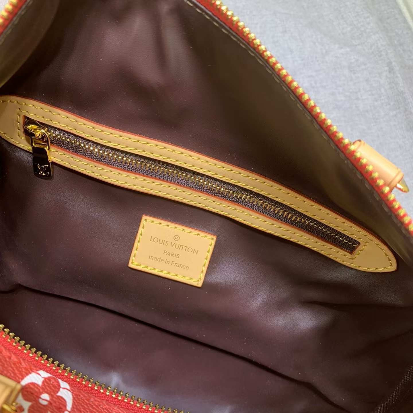 Designer Monogram Speedy P9 Bandoulière 30 - Red- Bag - Gorchic - $146.99