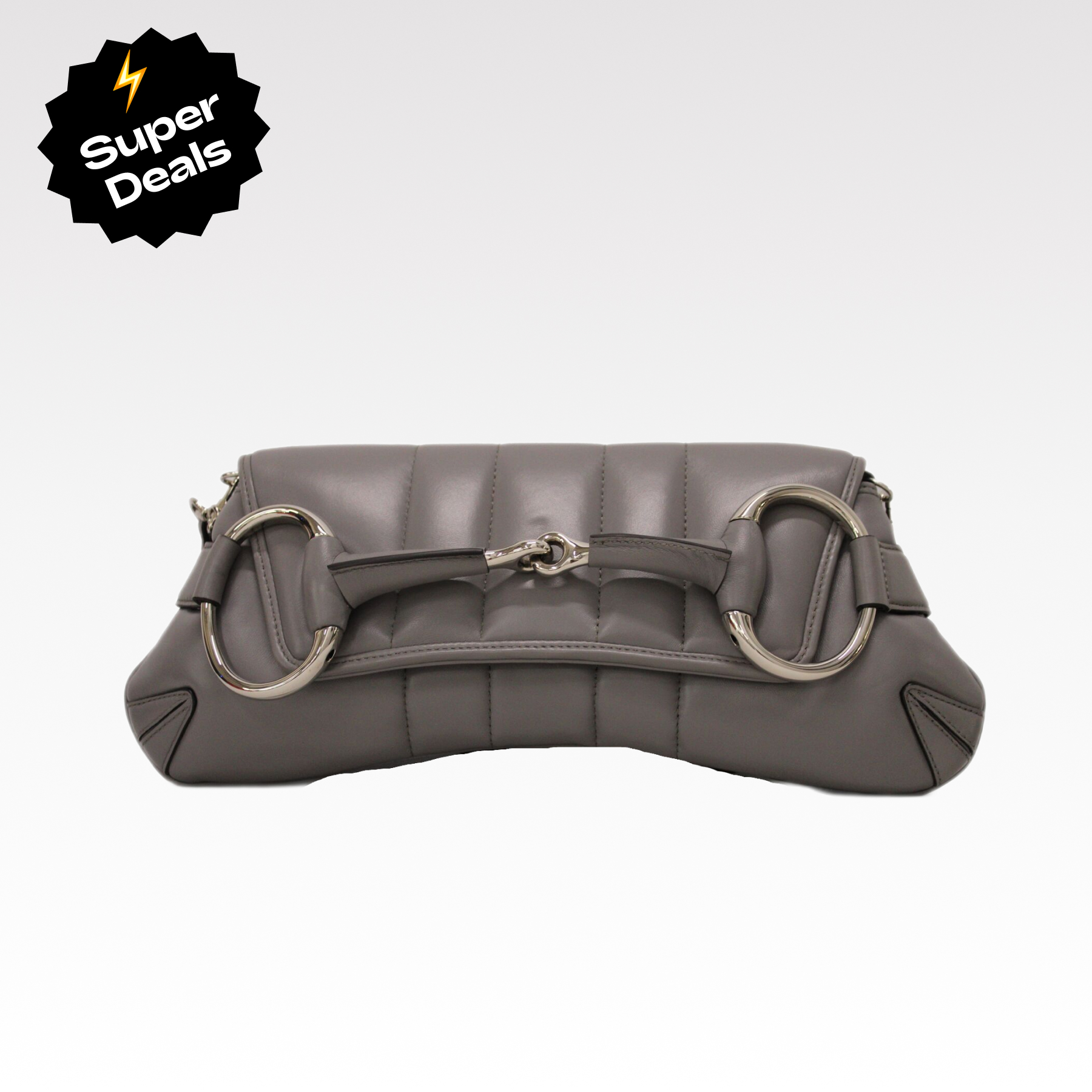 Double-G Horsebit Chain Small Shoulder Bag Taupe - Bag - Gorchic - $110.99