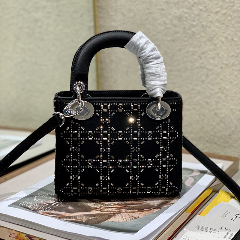 D Inspired Small Lady D Inspired Bag Black - Bag - Gorchic - $138.99