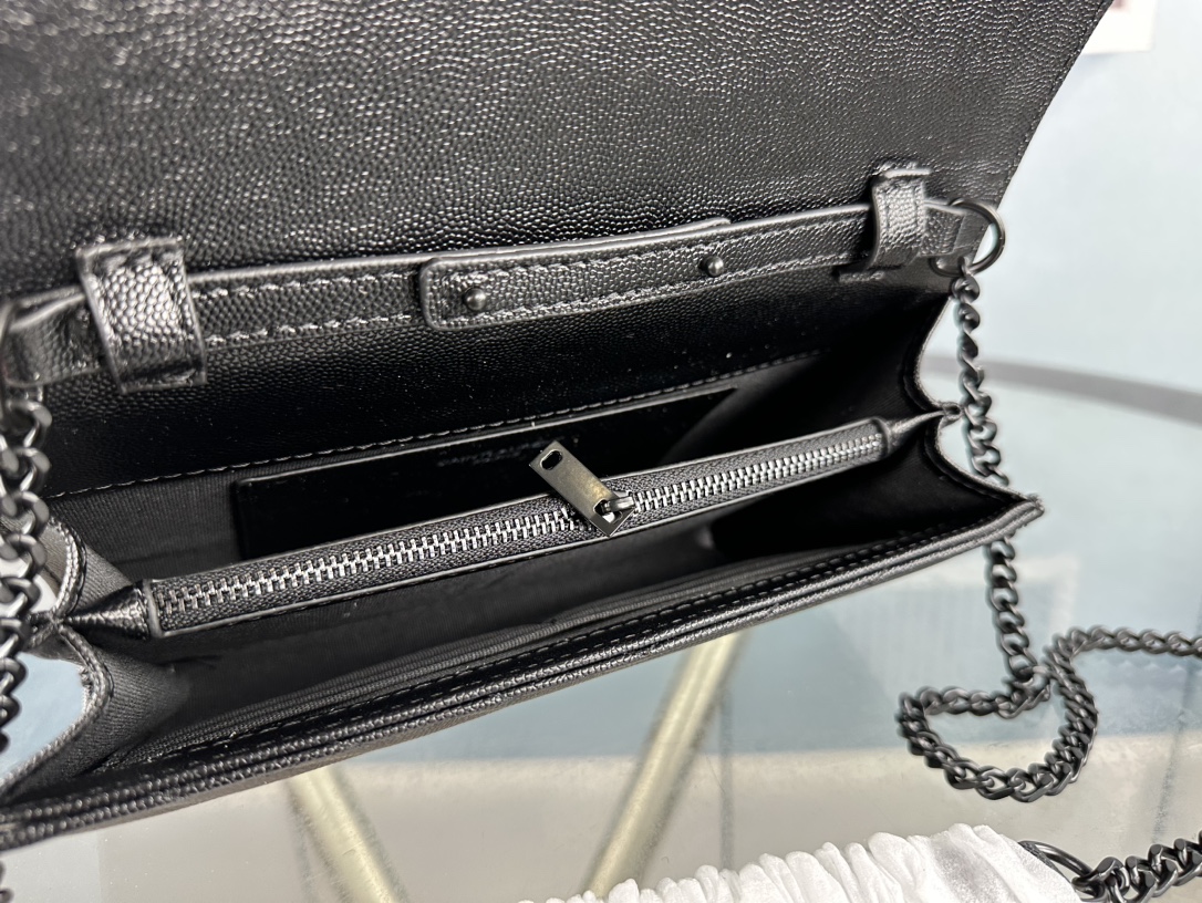 Lady Designer Fashion Cassandre Envelope - Black - Gorchic - $119.99