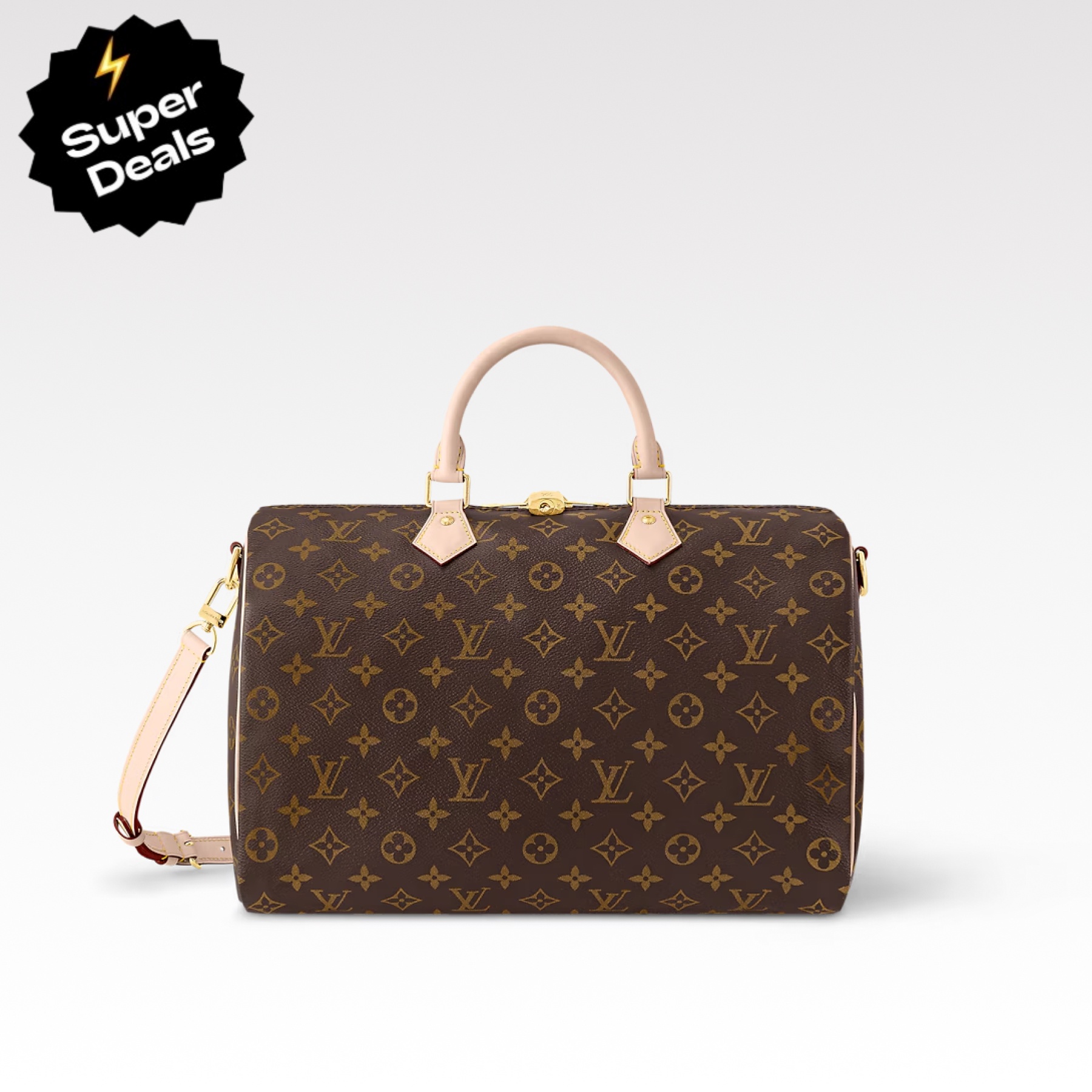 Designer Monogram Speedy Bandoulière 35 - Bag - Gorchic - $129.99