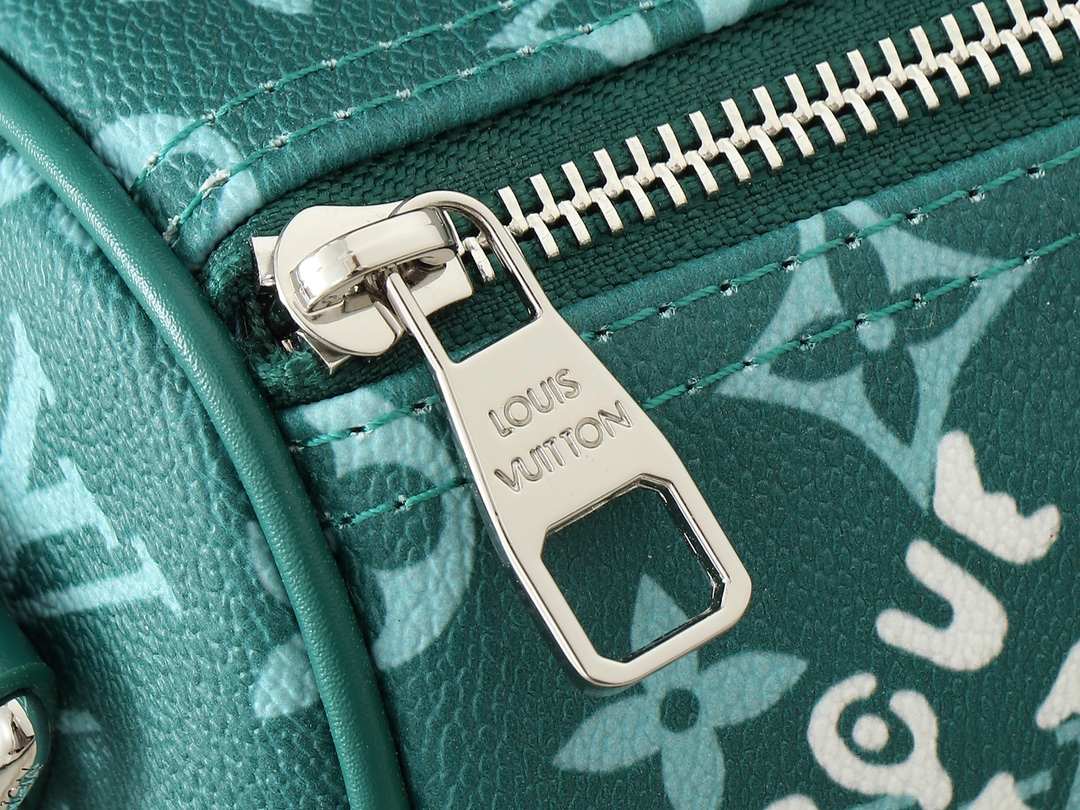 Designer Monogram Keepall 25 Green Pillow Bag - Gorchic - $135.99