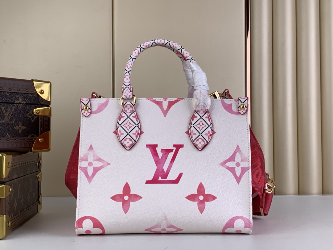 Designer Monogram Canvas Onthego Bag - Gorchic - $114.99