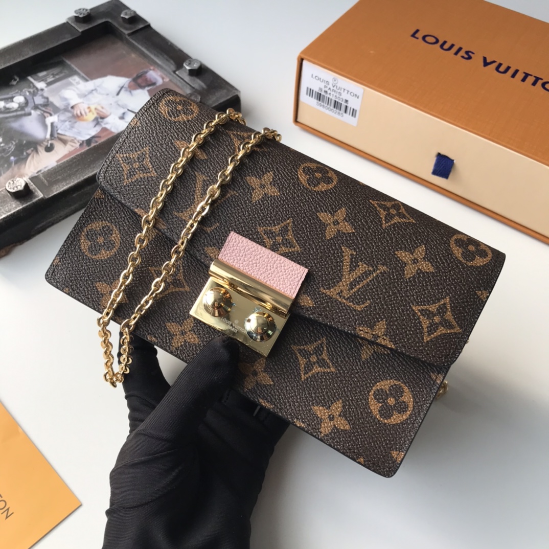 Designer Monogram  Wallet Brown Monogram Canvas Elysee - Bag - Gorchic - $101.99