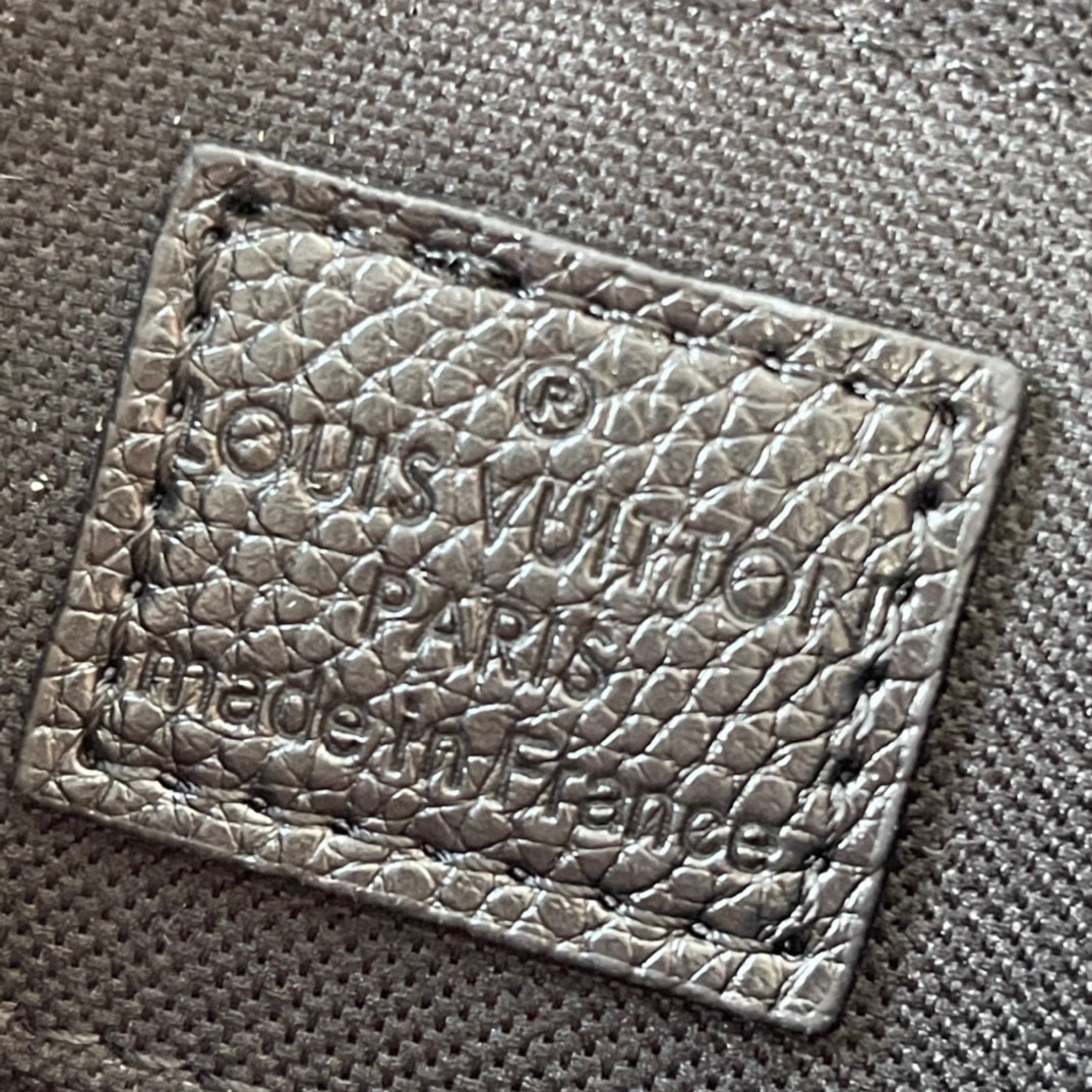 Designer Monogram Pulse Black Embossed Messenger Bag - Gorchic - $135.99