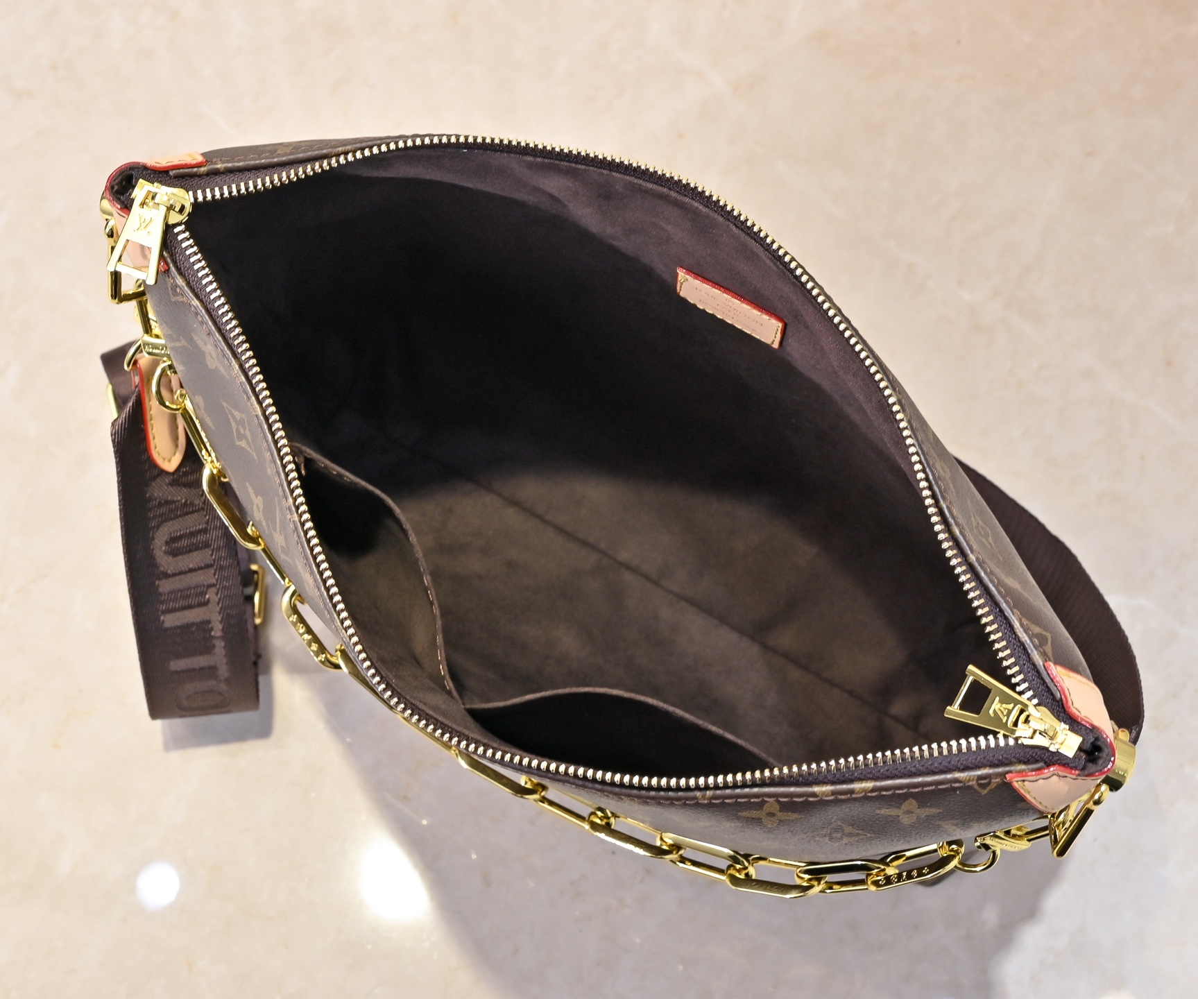Designer Monogram Coussin Hobo MM Monogram Bag - Gorchic - $122.99