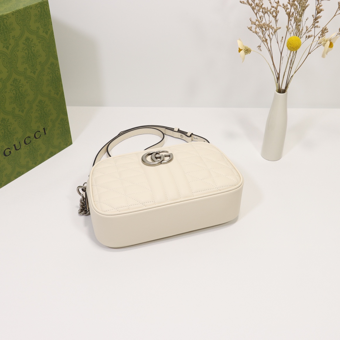 Double-G GG Marmont Chain Shoulder Bag - Gorchic - $106.99